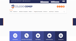 Desktop Screenshot of cemep.edu.do